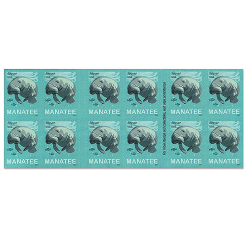 2024 USPS Save Manatees Forever Stamps - Image 2