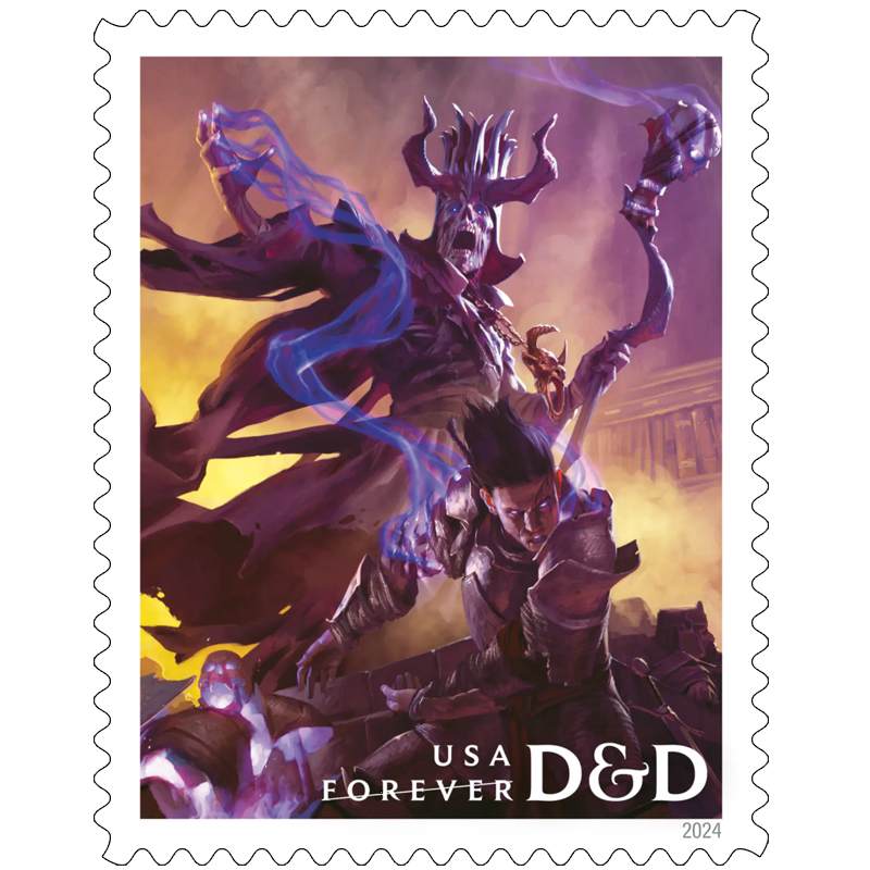 2024 forever stamps Dungeons & Dragons - Image 3