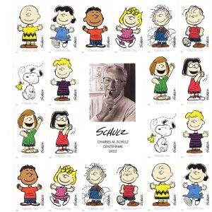 (2022)Charles M. Schulz Sheet Forever First Class Postage Stamps