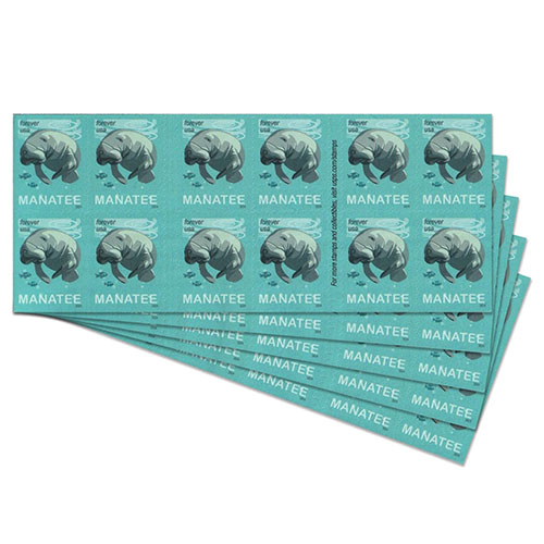 2024 USPS Save Manatees Forever Stamps - Image 4