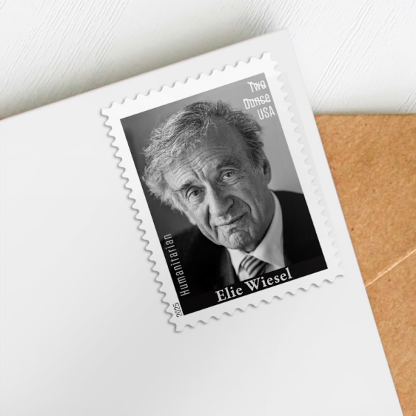 2025 Elie Wiesel Forever stamps, Book of 20 - Image 2
