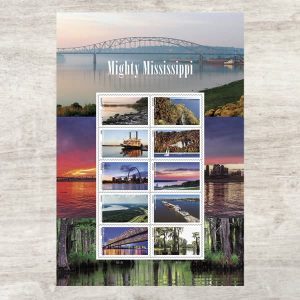 （2022）Mighty Mississippi Forever Stamps