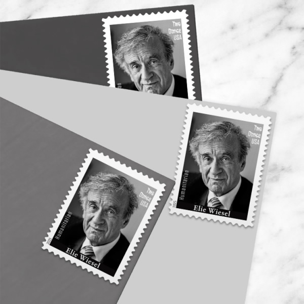 2025 Elie Wiesel Forever stamps, Book of 20 - Image 3
