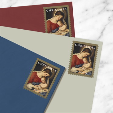 2024 usps Christmas Madonna and Child Forever Stamps Book of 20 - Image 3