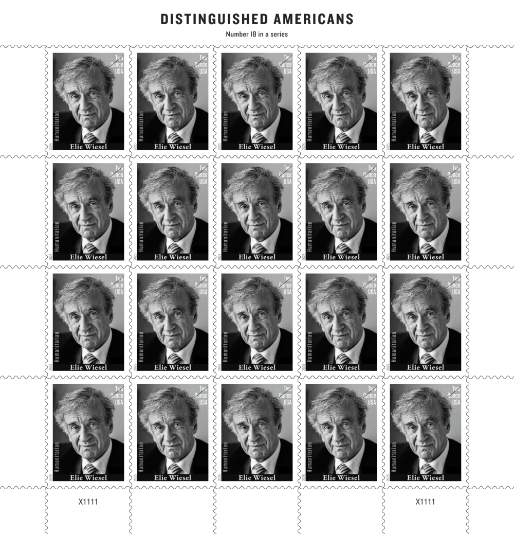 2025 Elie Wiesel Forever stamps, Book of 20 - Image 4