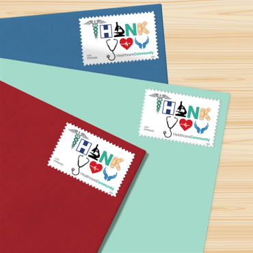 2024 Thank You, Healthcare CommunityStamps, Sheet of 20 Forever - Image 3