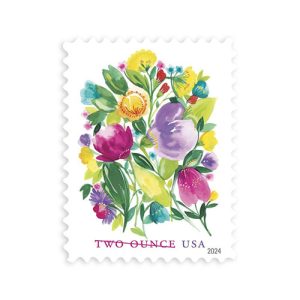 2024 USPS Wedding Blooms Stamps