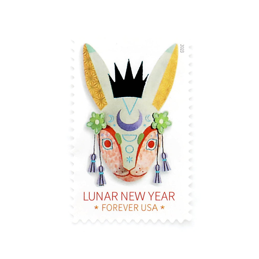 2023 Lunar New Year: Year of the Rabbit Stamps - Image 3