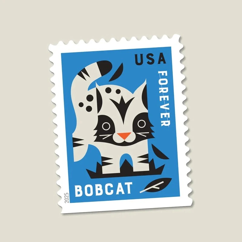 2025 Baby Wild Animals Stamps Booklet of 20 - Image 2
