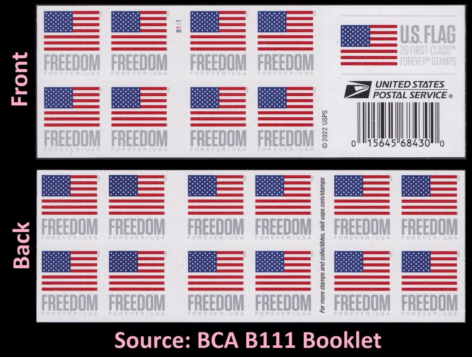 2023 U.S. Flag Forever Stamps - Image 13
