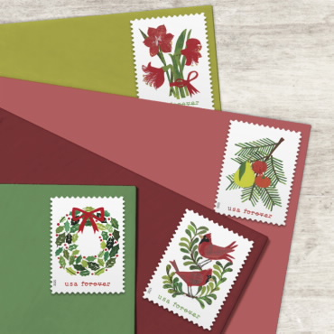 2025 Holiday Cheer Stamps, Book of 20Forever 78¢| - Image 3