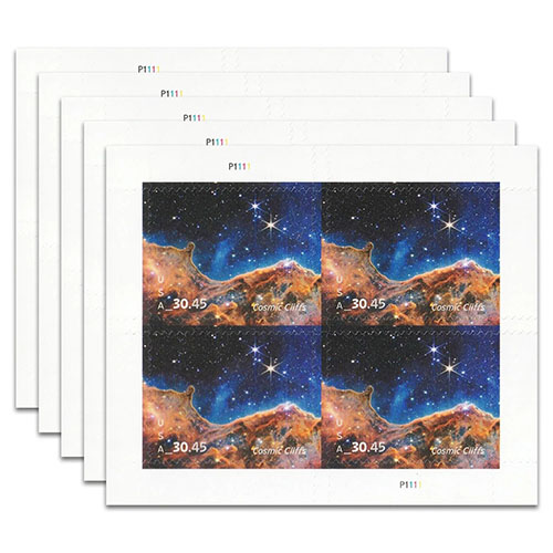 2024 USPS Cosmic Cliffs forever stamps - Image 4