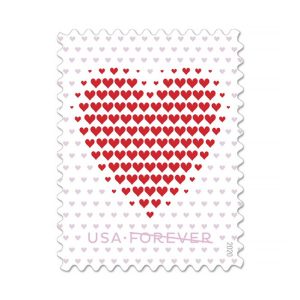 (2020) USPS Made Of Hearts Forever Stamps
