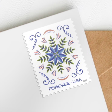 2024 Holiday Joy Forever Stamps, Book of 20|Multiple Stamp Designs - Image 6