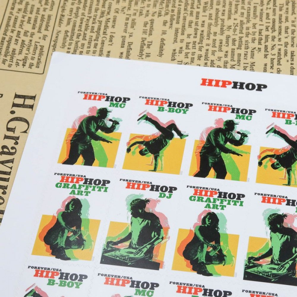 2020 USPS Hip Hop First-Class Forever Stamps - Image 2