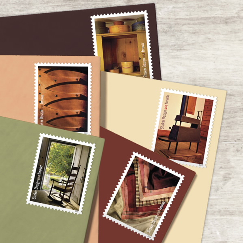 2024 Shaker Design Forever Stamps, Sheet of 12Forever 9.99c|Multiple Stamp Designs - Image 3