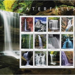 2023 Waterfalls US Forever First Class Postage Stamps